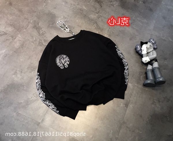 trendao brand trend family 21 autumn winter new korean version drill letter terry cotton sweater men's women's straight tube sweat, Black
trendao brand trend family 21 autumn winter new korean version drill letter terry cotton sweater men's women's straight tube sweat, Black