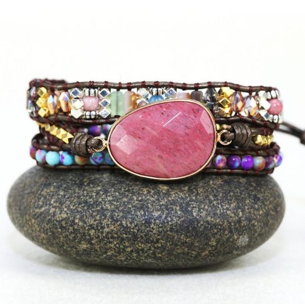 bangle 2021 fashion natural stone hand woven ladies bracelet bohemian creative multilayer, Black
bangle 2021 fashion natural stone hand woven ladies bracelet bohemian creative multilayer, Black