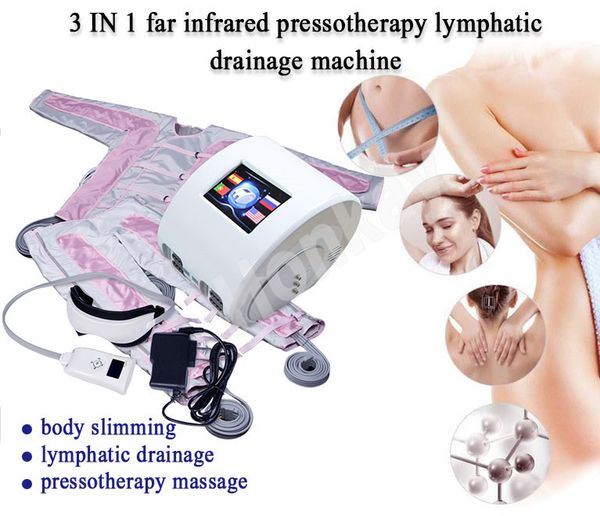 professional massage 3 in 1 air pressure infrared slimming pressotherapy presoterapie lymphatic drainage machine for muscle recovery and bod
professional massage 3 in 1 air pressure infrared slimming pressotherapy presoterapie lymphatic drainage machine for muscle recovery and bod