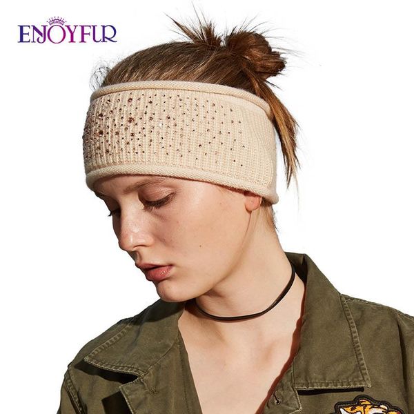 hair accessories enjoyfur women headband rhinestones decorative female fashion warm lady headwear cashmere knitted
hair accessories enjoyfur women headband rhinestones decorative female fashion warm lady headwear cashmere knitted