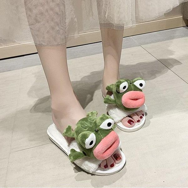slippers women fur cute cartoon home 2021 woman indoor plush slide women's flats ladies footwear female open toe shoes plus size, Black
slippers women fur cute cartoon home 2021 woman indoor plush slide women's flats ladies footwear female open toe shoes plus size, Black