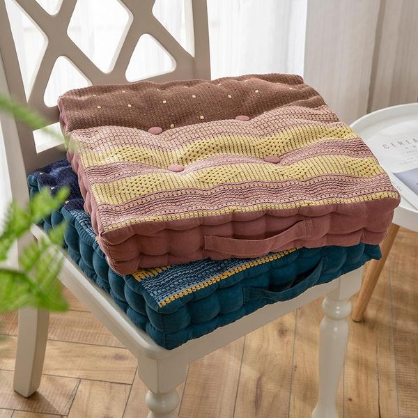 square striped high-grade seat cushions pastoral blue coffee modern simplicity cushion home chair tatami decoration cushion/decorative pillo
square striped high-grade seat cushions pastoral blue coffee modern simplicity cushion home chair tatami decoration cushion/decorative pillo