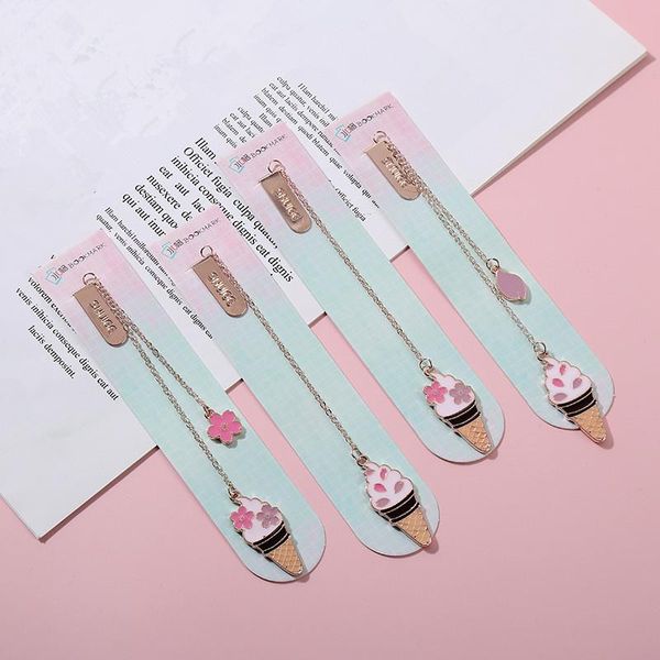 pcs bookmark pendant ice cream series chain alloy accessories creative book mark page clip student supplies holder
pcs bookmark pendant ice cream series chain alloy accessories creative book mark page clip student supplies holder