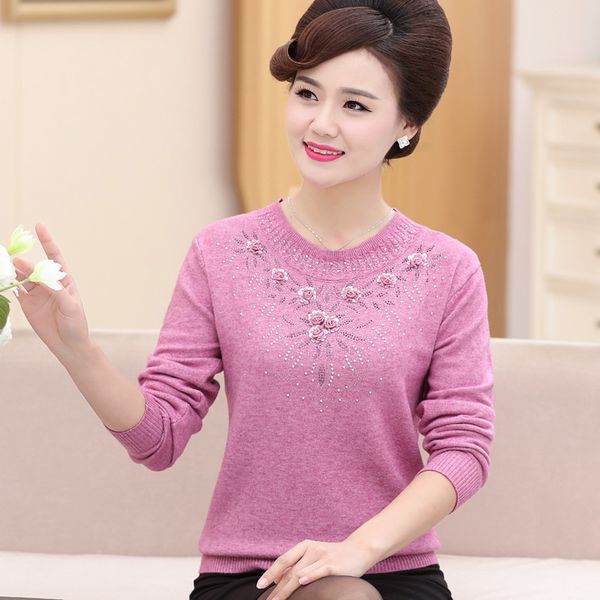 middle-aged womens winter sweaters pullovers plus size 4xl thickened warm bottoming o-neck wool sweater mother dress w1530, White;black
middle-aged womens winter sweaters pullovers plus size 4xl thickened warm bottoming o-neck wool sweater mother dress w1530, White;black