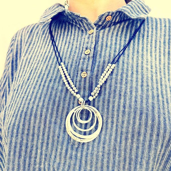 pendant necklaces gothic five loops sweater necklace for women long beads pagan sorcery yoga jewelry cool unique, Silver
pendant necklaces gothic five loops sweater necklace for women long beads pagan sorcery yoga jewelry cool unique, Silver