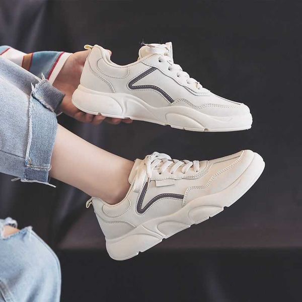 2021 spring and autumn new sports shoes women's korean flat casual running sneakers y0907, Black
2021 spring and autumn new sports shoes women's korean flat casual running sneakers y0907, Black