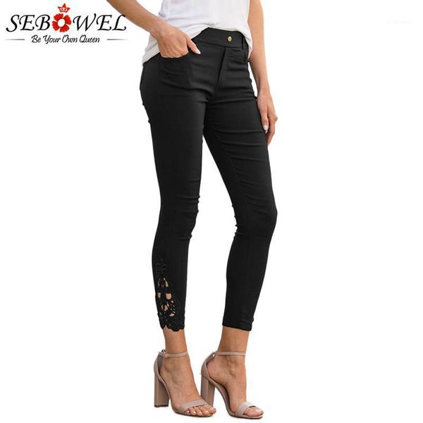 women's leggings sebowel casual mid waist skinny lace crochet spring autumn female high elastic sports fitness legging s, Black
women's leggings sebowel casual mid waist skinny lace crochet spring autumn female high elastic sports fitness legging s, Black