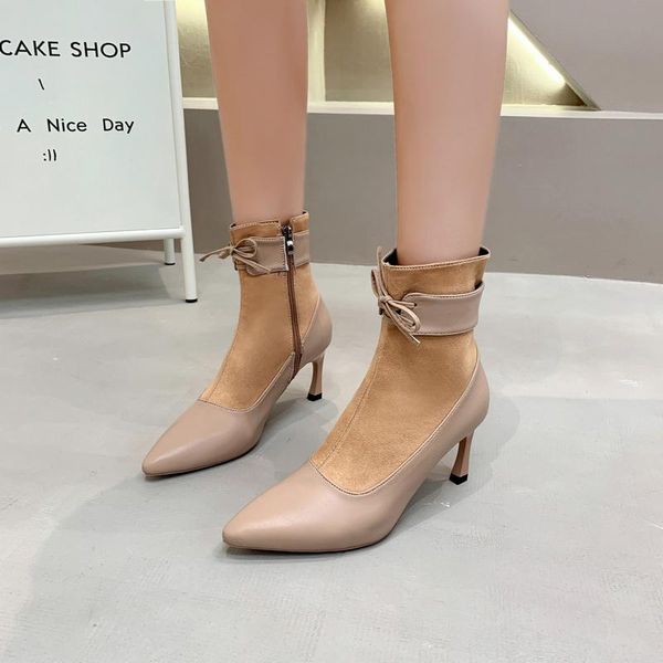 boots luxuy party pumps 2021 women winter fashion high heels shoes suede zipper ankle botas designer bow lady snow, Black
boots luxuy party pumps 2021 women winter fashion high heels shoes suede zipper ankle botas designer bow lady snow, Black