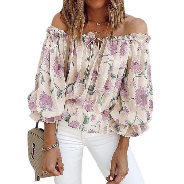 women's blouses & shirts women chiffon blouse 2021 summer fashion lady slash neck long lantern sleeve loose wdc7794, White
women's blouses & shirts women chiffon blouse 2021 summer fashion lady slash neck long lantern sleeve loose wdc7794, White