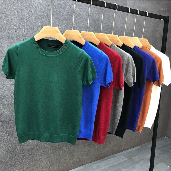 men's sweaters 2021 summer pullover men knitwear sweater streetwear male man round neck short sleeve o17, White;black
men's sweaters 2021 summer pullover men knitwear sweater streetwear male man round neck short sleeve o17, White;black