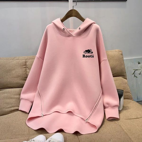 2021 spring new hooded sweater women loose and thin long sleeve medium coat women's fashion, Black
2021 spring new hooded sweater women loose and thin long sleeve medium coat women's fashion, Black