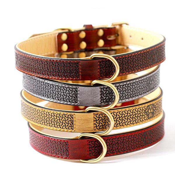 fashion leather dog collar double-deck double d buckle corium pet for medium and big pets supplies dogs accessories collars & leashes
fashion leather dog collar double-deck double d buckle corium pet for medium and big pets supplies dogs accessories collars & leashes
