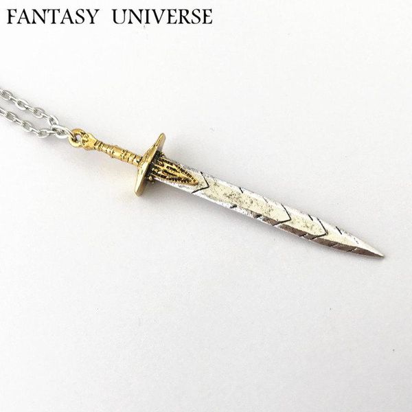 pendant necklaces fantasy universe movie hp fashion metal kawaii percy jackson necklace cosplay golden sword jewelry woman/man, Silver
pendant necklaces fantasy universe movie hp fashion metal kawaii percy jackson necklace cosplay golden sword jewelry woman/man, Silver