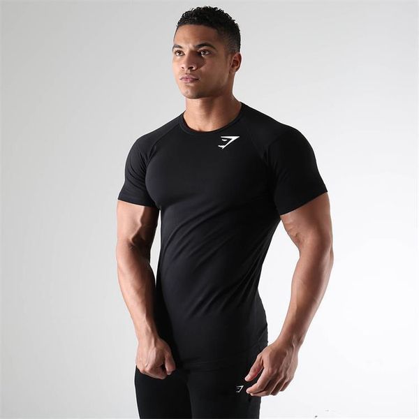 running jerseys t-shirt summer sports short-sleeved fast drying training breathable compression jogging tights gym fitness tracksuit, Black;blue
running jerseys t-shirt summer sports short-sleeved fast drying training breathable compression jogging tights gym fitness tracksuit, Black;blue