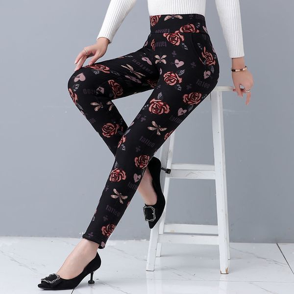 new 2021 autumn winter middle-aged women thick warm fleece leggings mujer floral sprint legging lady stretch ny pencil pant a449gkex, Black
new 2021 autumn winter middle-aged women thick warm fleece leggings mujer floral sprint legging lady stretch ny pencil pant a449gkex, Black