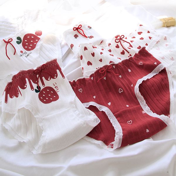 strawberry # bubble ee sweet lovely girl underwear cotton crotch waist hip comfortable red love 2801, Black;pink
strawberry # bubble ee sweet lovely girl underwear cotton crotch waist hip comfortable red love 2801, Black;pink
