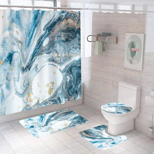 shower curtains luxury marble curtain blue flow gold 3d with non slip rug mat bathroom waterproof polyester home decor 180x180
shower curtains luxury marble curtain blue flow gold 3d with non slip rug mat bathroom waterproof polyester home decor 180x180