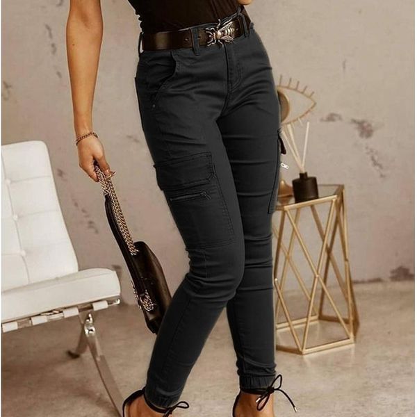 women's pants & capris mandylandy ankle pencil banded working long trousers low waist button solid color pocket women overalls, Black;white
women's pants & capris mandylandy ankle pencil banded working long trousers low waist button solid color pocket women overalls, Black;white