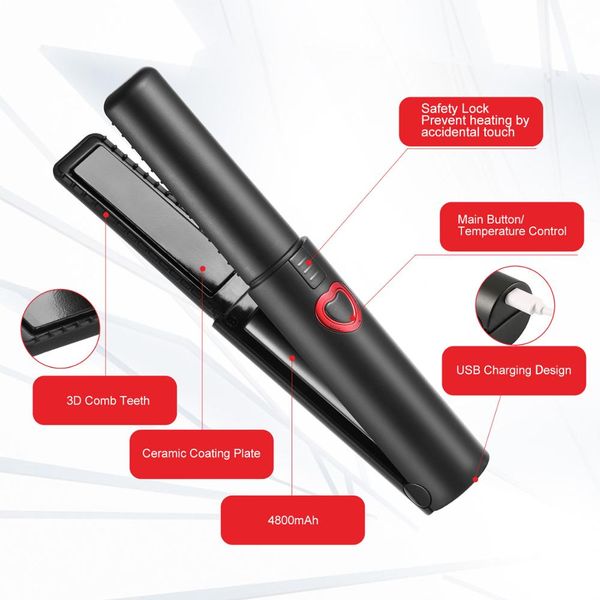 hair straightener usb rechargeable ceramic vapor hair flat iron seam hair straightening iron curler steamer styling toolscouts
hair straightener usb rechargeable ceramic vapor hair flat iron seam hair straightening iron curler steamer styling toolscouts