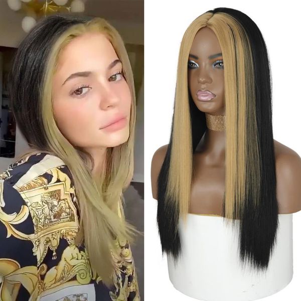 synthetic wigs merisihair many colours long straight wig for women both sides pink hair middle part heat resistant wavy cosplay girl, Black
synthetic wigs merisihair many colours long straight wig for women both sides pink hair middle part heat resistant wavy cosplay girl, Black