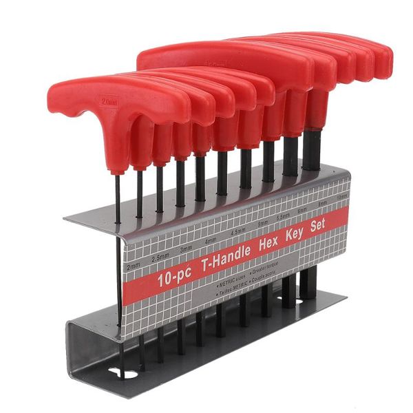 hand tools 1 set of t-handle hex keys professional allen wrenches sturdy flat head spanners
hand tools 1 set of t-handle hex keys professional allen wrenches sturdy flat head spanners