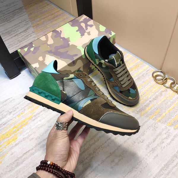 women men camouflage sneaker casual shoes classical rivet studded flat mesh suede leather large size 35-46, Black
women men camouflage sneaker casual shoes classical rivet studded flat mesh suede leather large size 35-46, Black