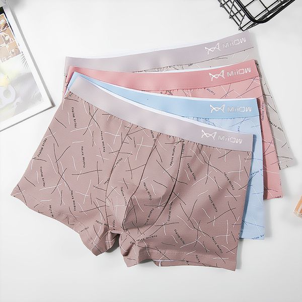 printed series men's underwear, Black;white 
printed series men's underwear, Black;white