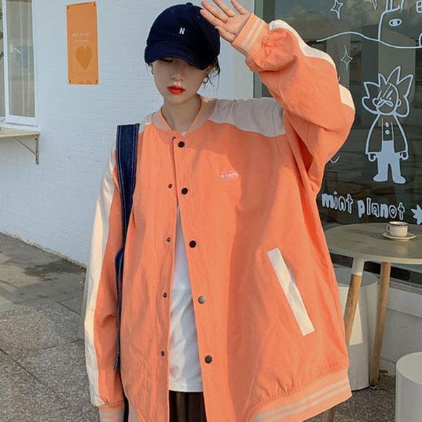 women's jackets coat bomber women baseball racer orange uniform hippie sport autumn female gothic student goth japanese quilted, Black;brown
women's jackets coat bomber women baseball racer orange uniform hippie sport autumn female gothic student goth japanese quilted, Black;brown