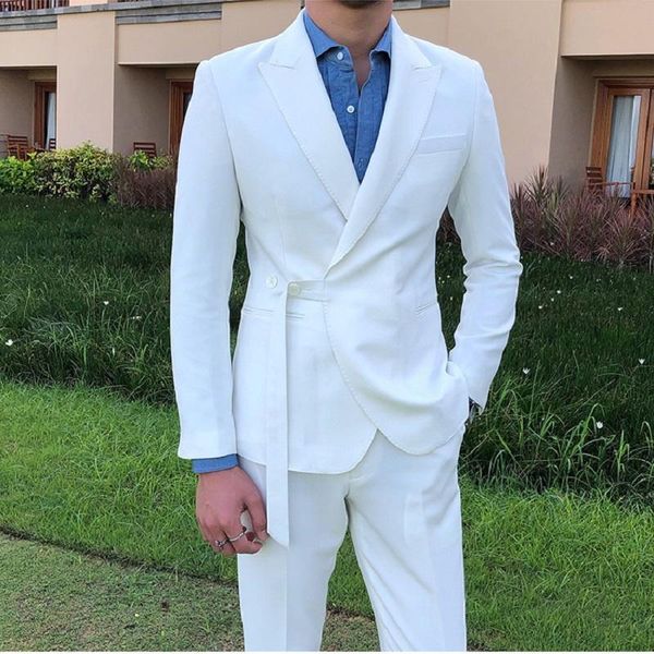 men's suits & blazers design white men peaked lapel prom slim fit blazer jacket tuxedos groom wedding 2 piece coat+pant, White;black
men's suits & blazers design white men peaked lapel prom slim fit blazer jacket tuxedos groom wedding 2 piece coat+pant, White;black