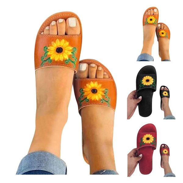 slippers summer women's flip flops female slides beach shoes woman open toe flats sandals chaussures femme, Black
slippers summer women's flip flops female slides beach shoes woman open toe flats sandals chaussures femme, Black