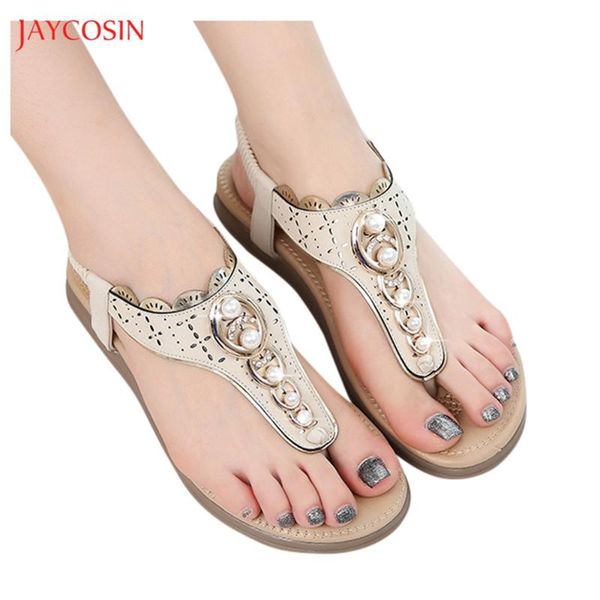 jaycosin women's summer string bead thong sandals beach soft pu flip flops shoes casual female boho t-strap slippers, Black
jaycosin women's summer string bead thong sandals beach soft pu flip flops shoes casual female boho t-strap slippers, Black