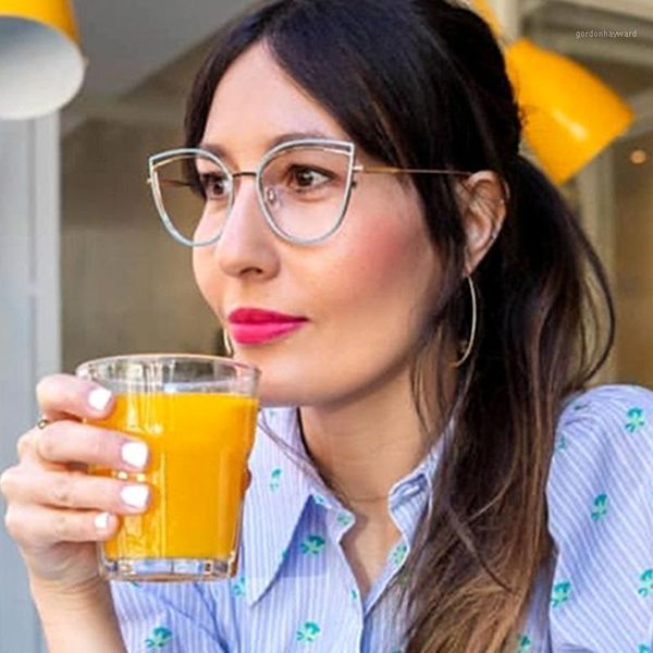 metal blue light proof glasses fashion women's flat frame computer can be equipped with myopia lens sunglasses, White;black
metal blue light proof glasses fashion women's flat frame computer can be equipped with myopia lens sunglasses, White;black