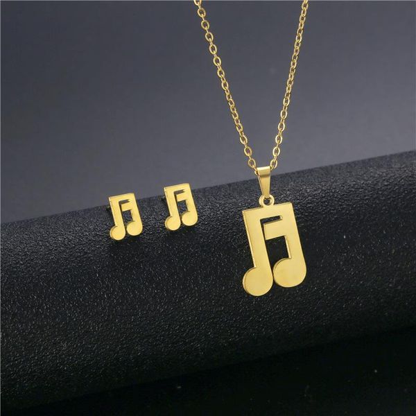 pendant necklaces stainless steel rock musical note symbol treble and bass clef chain necklace sets choker for women collier femme jewelry, Silver
pendant necklaces stainless steel rock musical note symbol treble and bass clef chain necklace sets choker for women collier femme jewelry, Silver