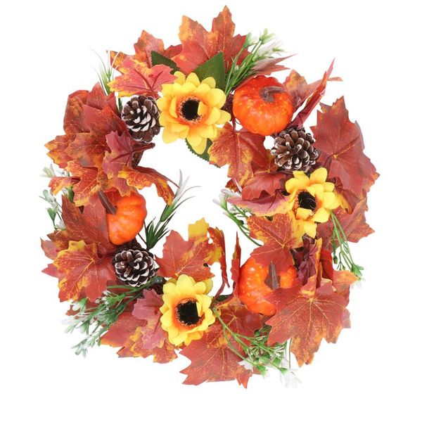 decorative flowers & wreaths 1pc wreath imitation sunflower autumn pattern pumpkin garland orange (30cm)
decorative flowers & wreaths 1pc wreath imitation sunflower autumn pattern pumpkin garland orange (30cm)