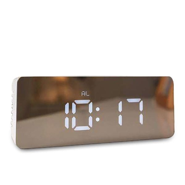 wall clocks led alarm desk clock multi-function digital electronic mirror temperature snooze large display home decor effect
wall clocks led alarm desk clock multi-function digital electronic mirror temperature snooze large display home decor effect