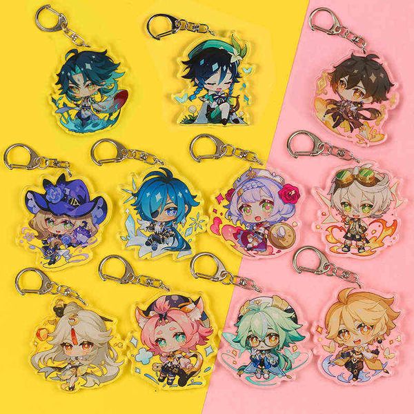 game genshin impact key chains morax klee cosplay two-sided keychain acrylic pendant keyring h1126, Silver
game genshin impact key chains morax klee cosplay two-sided keychain acrylic pendant keyring h1126, Silver