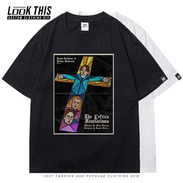 women's t-shirt tv show the x files black 2021 summer gothic harajuku streetwear girl woman soft short sleeve t-shirts, White
women's t-shirt tv show the x files black 2021 summer gothic harajuku streetwear girl woman soft short sleeve t-shirts, White