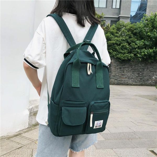 outdoor bags classic women's fashion street vintage women backpack large capacity zip pocket mochila feminina escolar#y2
outdoor bags classic women's fashion street vintage women backpack large capacity zip pocket mochila feminina escolar#y2