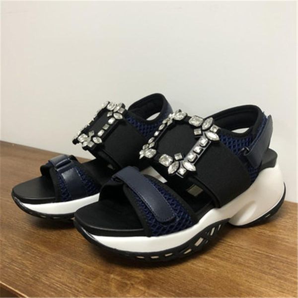 sandals 2021 summer square buckle rhinestone women platform solid shoes beach hollow brand, Black
sandals 2021 summer square buckle rhinestone women platform solid shoes beach hollow brand, Black