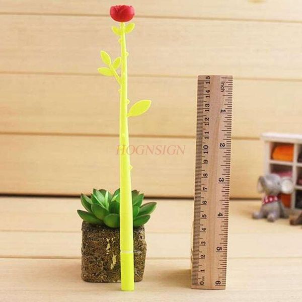 gel pens school supplies pupils cartoon cute little fresh roses black pen signature soft material can be bent
gel pens school supplies pupils cartoon cute little fresh roses black pen signature soft material can be bent