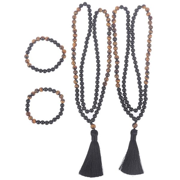 pendant necklaces black onyx & wood beaded mala buddha tassel necklace rosary 8mm beads natural, Silver
pendant necklaces black onyx & wood beaded mala buddha tassel necklace rosary 8mm beads natural, Silver