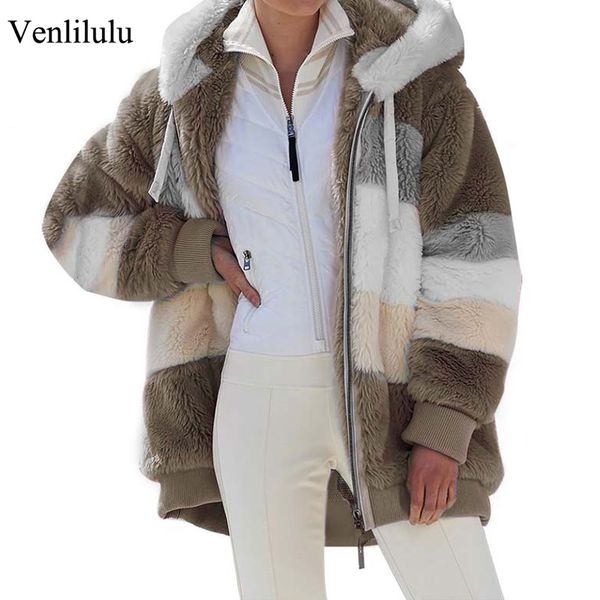 autumn winter warm oversized teddy coat women plus size faux fur coat fluffy plush teddy jacket female thick hooded jackets 5xl, Tan;black
autumn winter warm oversized teddy coat women plus size faux fur coat fluffy plush teddy jacket female thick hooded jackets 5xl, Tan;black