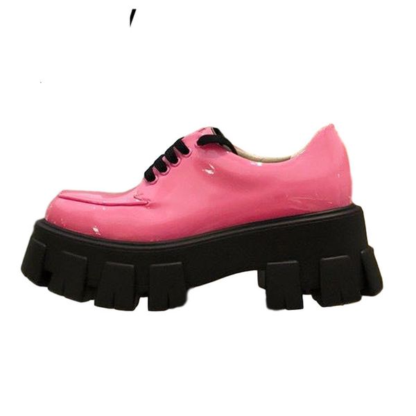 sandals spring autumn thick sole casual shoes women platform round toe patent leather lace up single british style oxford p3ye, Black
sandals spring autumn thick sole casual shoes women platform round toe patent leather lace up single british style oxford p3ye, Black