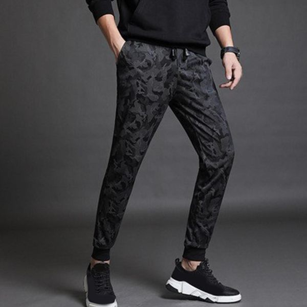 autumn drawstring thick warm women pant camouflage ankle tied sweatpants trousers, Black
autumn drawstring thick warm women pant camouflage ankle tied sweatpants trousers, Black
