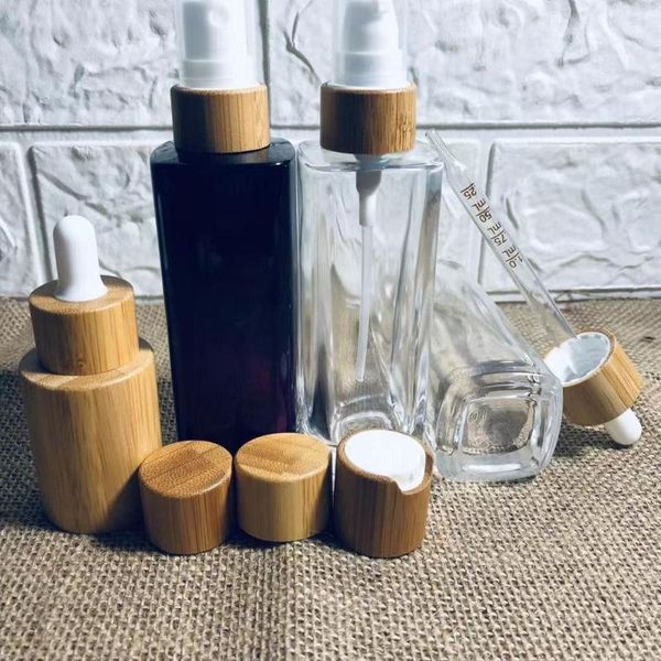 storage bottles & jars wholesale custome logo clear glass dropper with bamboo lid for cosmetic lotion spray perfume bottle skin care packagi
storage bottles & jars wholesale custome logo clear glass dropper with bamboo lid for cosmetic lotion spray perfume bottle skin care packagi