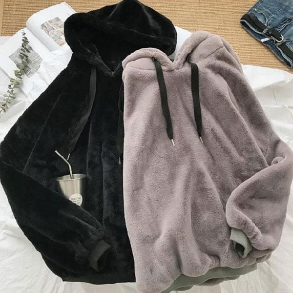 autumn winter fleece coats sweet hooded women harajuku thicken warm hoodies ladies pullover flannel female sweatshirt women's & sweatsh, Black
autumn winter fleece coats sweet hooded women harajuku thicken warm hoodies ladies pullover flannel female sweatshirt women's & sweatsh, Black