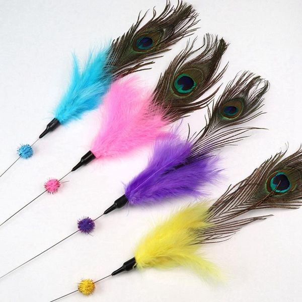 cat toys rod wand pet 1pc teaser feather kitten funny interactive stick supplies2021
cat toys rod wand pet 1pc teaser feather kitten funny interactive stick supplies2021
