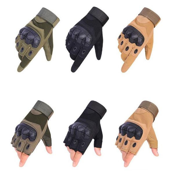 cycling gloves military tactical wild hunting non-slip outdoor sports bike riding rigid joint full finger half, Black
cycling gloves military tactical wild hunting non-slip outdoor sports bike riding rigid joint full finger half, Black