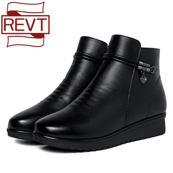 boots revt 41 42 43 100% wool winter mother work shoes boats middle-aged short women flat genuel leather bottom warm non-slip, Black
boots revt 41 42 43 100% wool winter mother work shoes boats middle-aged short women flat genuel leather bottom warm non-slip, Black