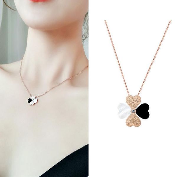 pendant necklaces rose gold necklace female titanium steel clavicle chain korean style non-fading instafamous girlfriends, Silver
pendant necklaces rose gold necklace female titanium steel clavicle chain korean style non-fading instafamous girlfriends, Silver